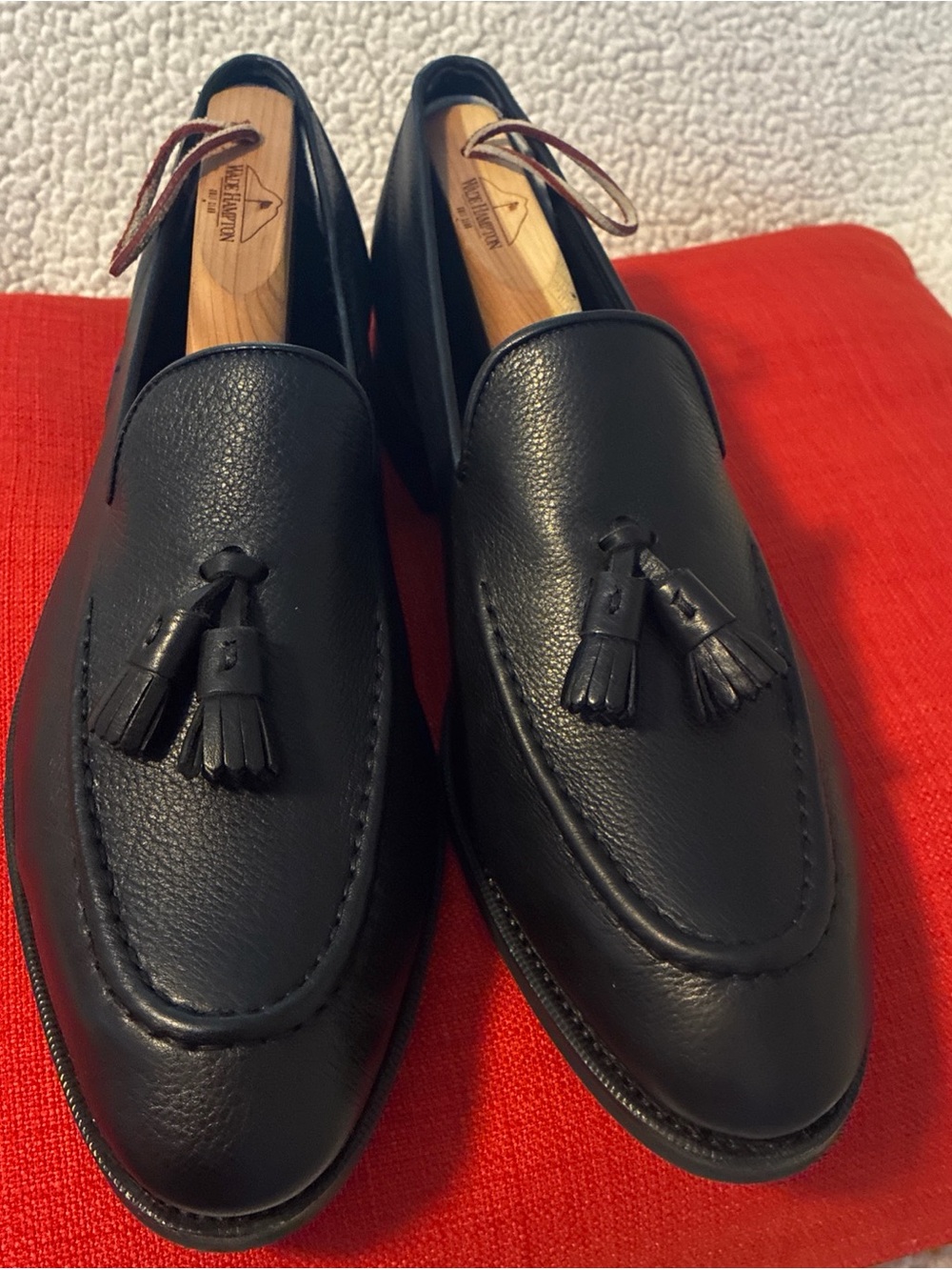 Meermin Men's Mallorca BLACK CALF - E (US Size 10.5 Goodyear Welted NWOB